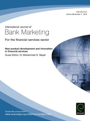 cover image of International Journal of Bank Marketing, Volume 34, Number 1